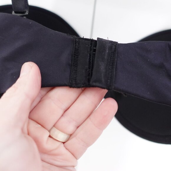 NEW b.tempt'd by Wacoal Future Foundation Push-Up Strapless Bra Size 32D Black - Picture 3 of 5